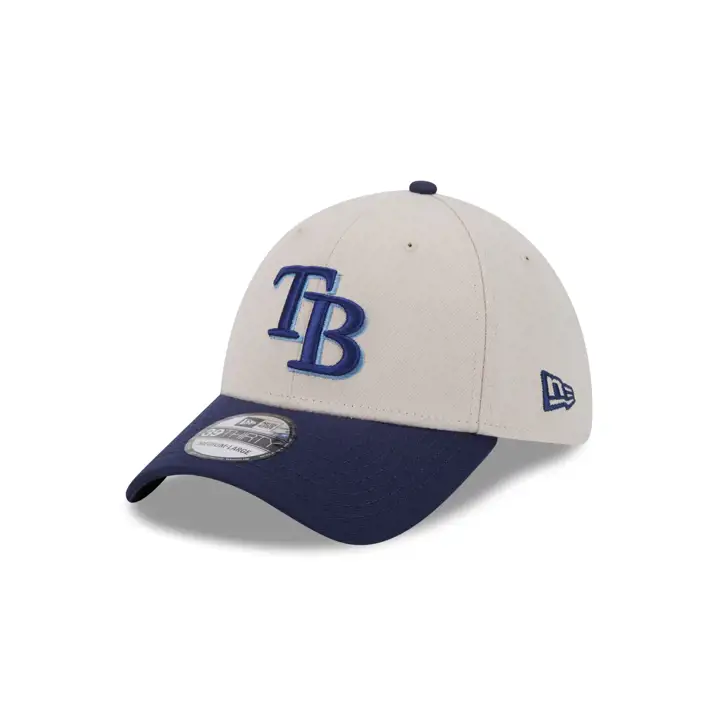 Tampa Bay Rays MLB NEW ERA 2 TONE STONE 39THIRTY pierre/rbl