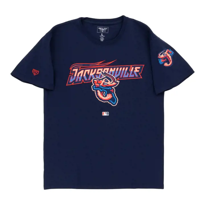 T-shirt Marine Jacksonville Jumbo Shrimp EFF MiLB