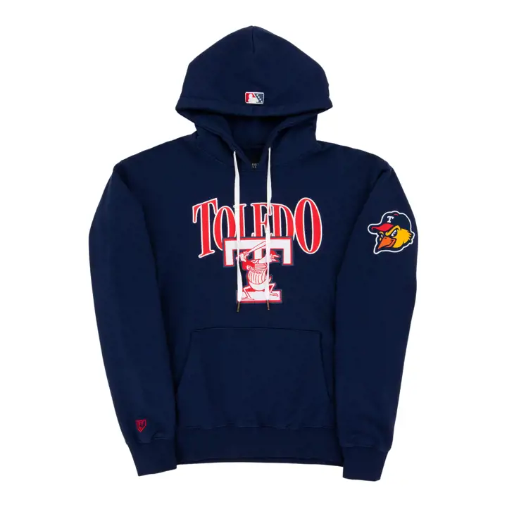 Sweat à capuche bleu marine Toledo Mud Hens EFF MiLB