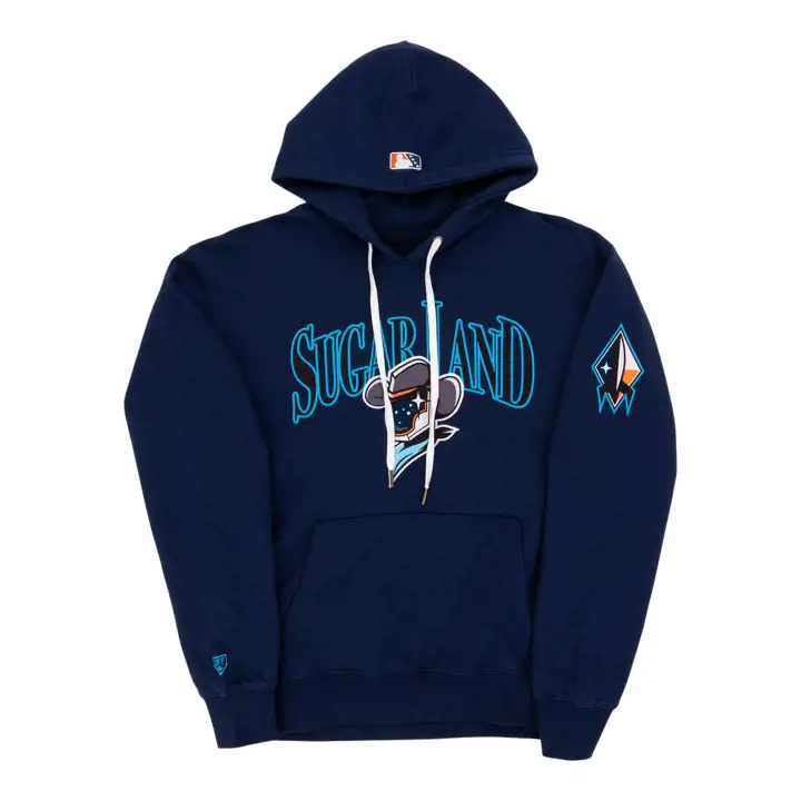 Sweat à capuche EFF MiLB Sugar Land Space Cowboys bleu marine