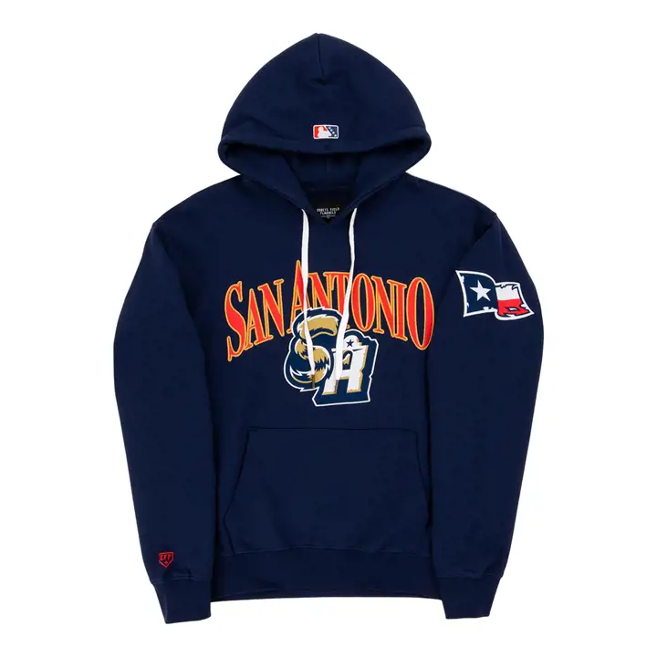 Sweat à capuche MiLB Missions de San Antonio EFF bleu marine