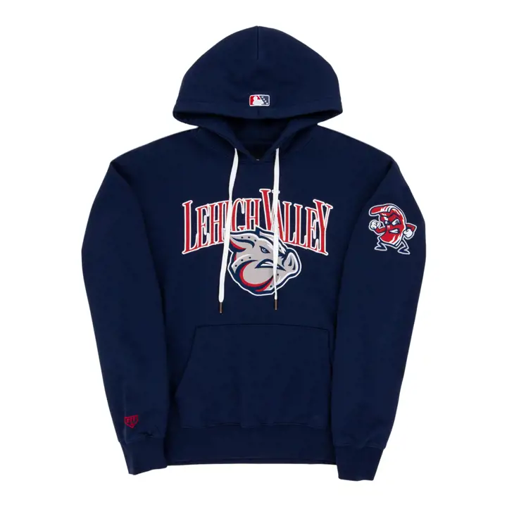 Sweat-shirt à capuche Lehigh Valley Ironpigs EFF MiLB Marine