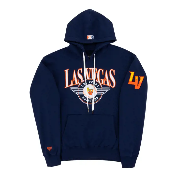 Sweat à capuche bleu marine Las Vegas Aviators EFF MiLB