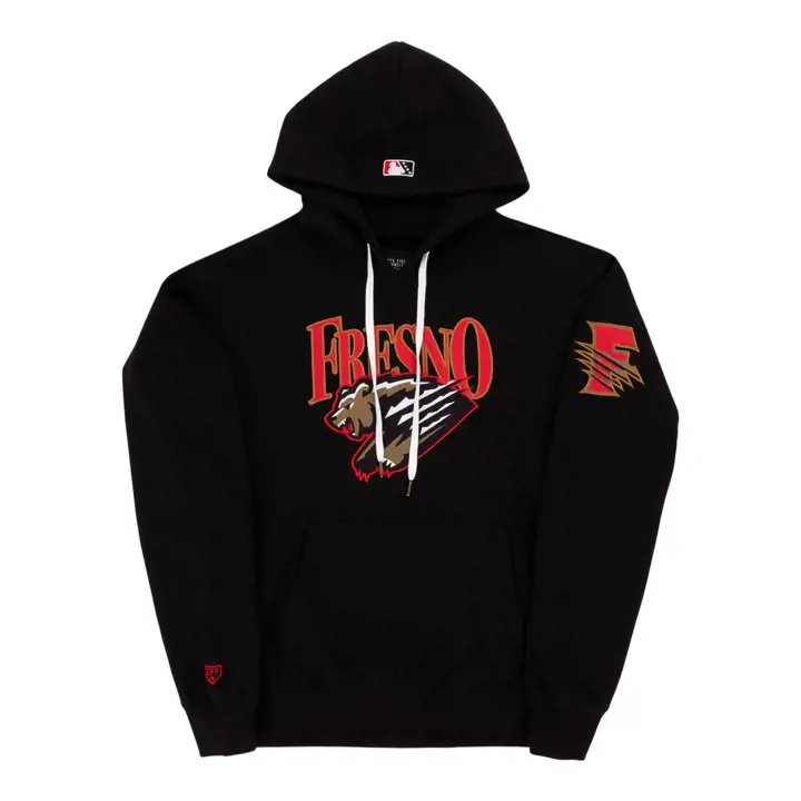 Sweat à capuche MiLB Fresno Grizzlies EFF NOIR
