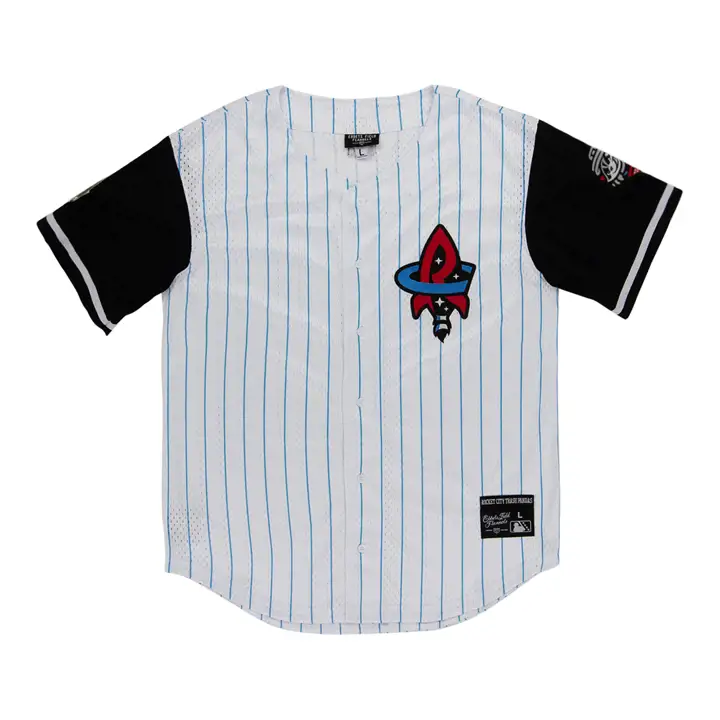 Maillot à manches courtes Rocket City Trash Pandas EFF MiLB WHT/BLK