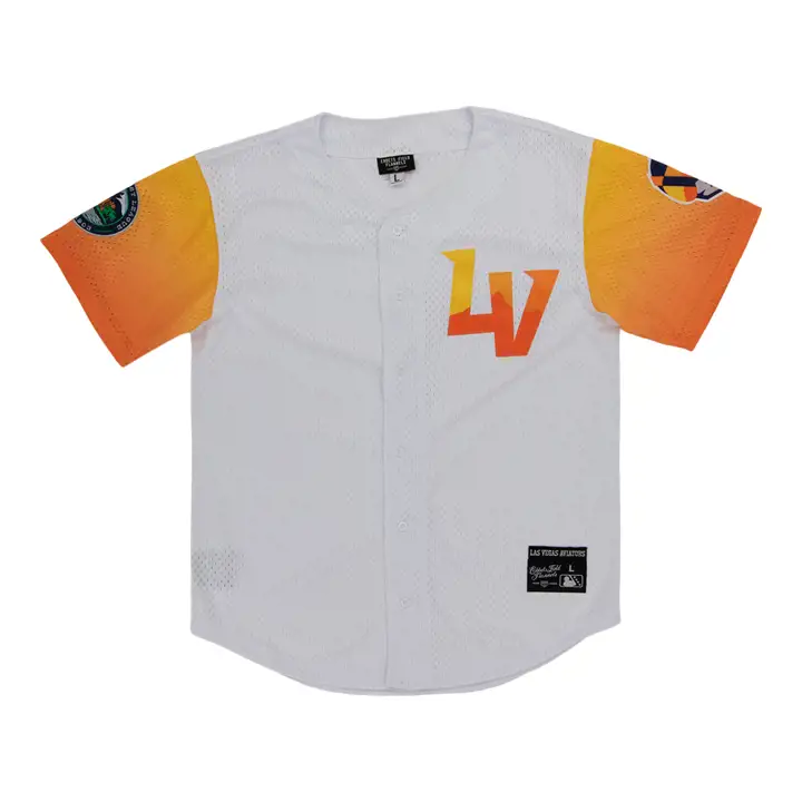 Maillot boutonnage Las Vegas Aviators EFF MiLB BLA/AST