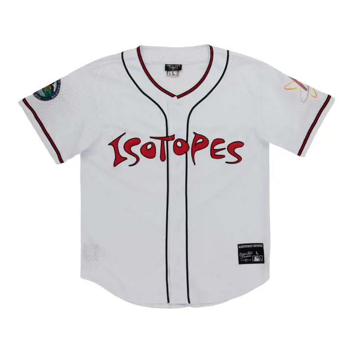 Maillot à boutons Albuquerque Isotopes EFF MiLB BLA