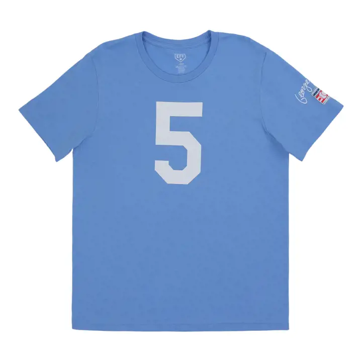 T-shirt George Brett EFF COL BLEU
