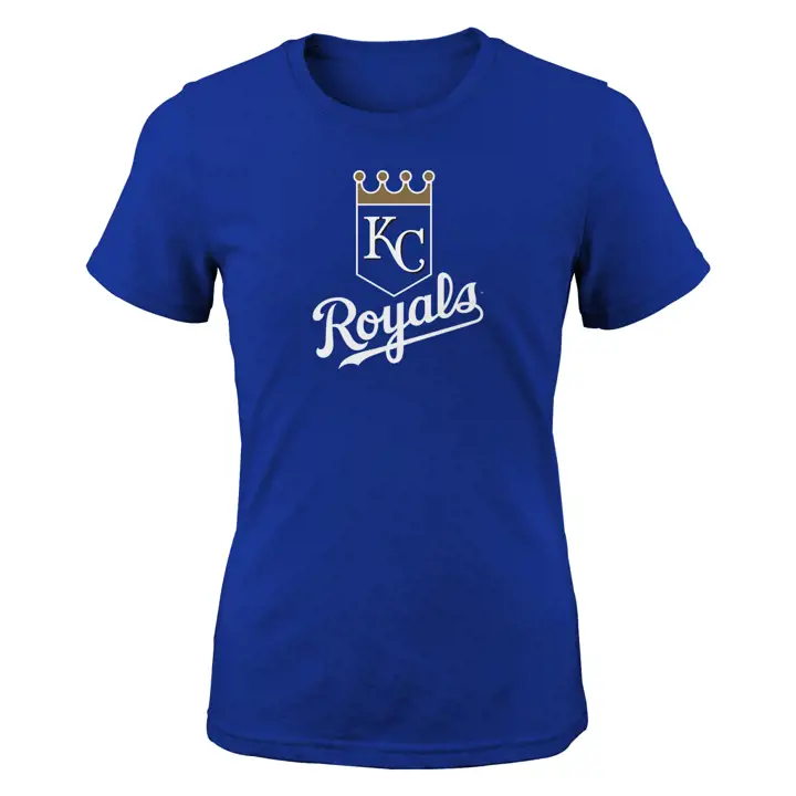 T-shirt bleu à logo Prime pour jeunes filles des Royals de Kansas City (MLB)