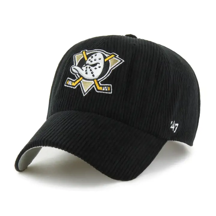 ANAHEIM DUCKS LNH CORDON 47 CLEAN UP NOIR