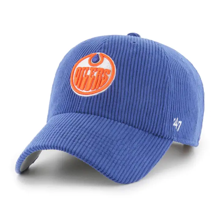 EDMONTON OILERS LNH CORD 47 CLEAN UP Vintage RBL
