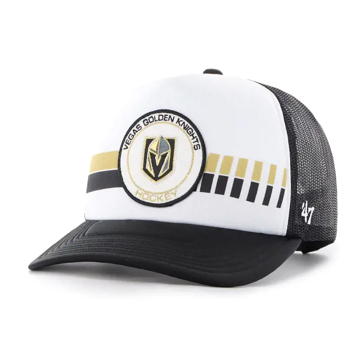 VEGAS GOLDEN KNIGHTS LNH CASQUETTE FILET TYPE TRUCKER EXPRESS FM NOIR