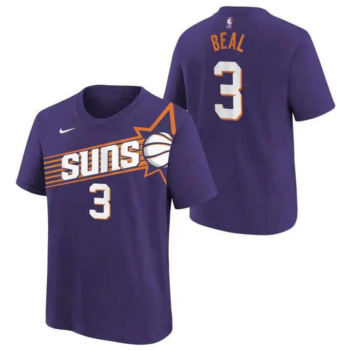 T-shirt NBA Youth N&N Phoenix Suns Bradley Beal VIOLET