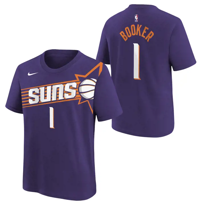 T-shirt NBA Enfant Phoenix Suns N&N Icon Devin Booker PUR