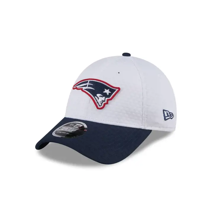 New England Patriots 24 NFL Training 9FORTY SS WHT