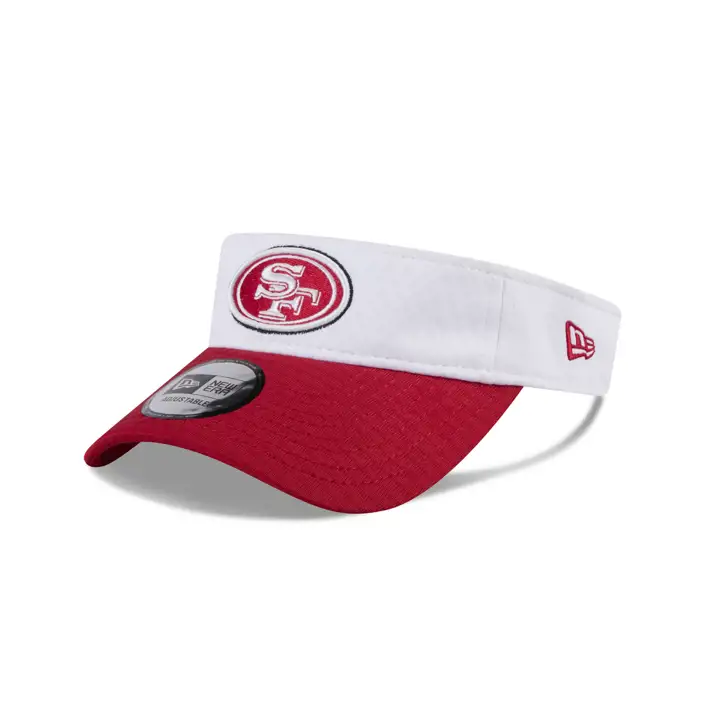San Francisco 49ers 24 Visière d'entraînement NFL BLANC