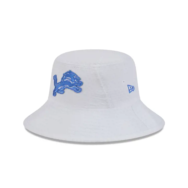 Seau d'entraînement NFL Detroit Lions 24 BLANC