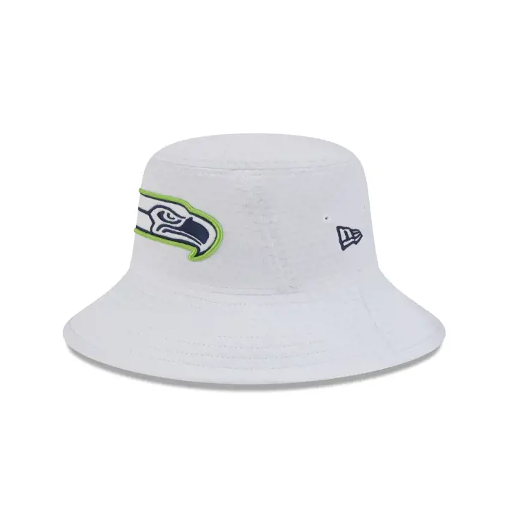 Seattle Seahawks 24 Seau d'entraînement NFL BLANC
