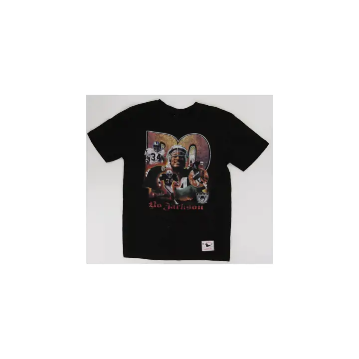 Los Angeles Raiders NFL Vintage Hype Vol 1 Player Tee Bo Jac