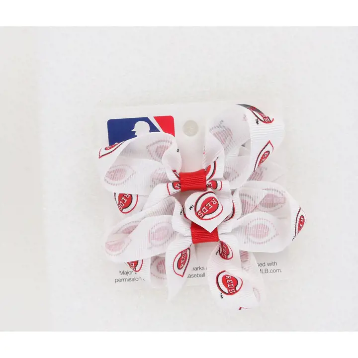 Cincinnati Reds - Mini Nœuds à Cheveux (paire)