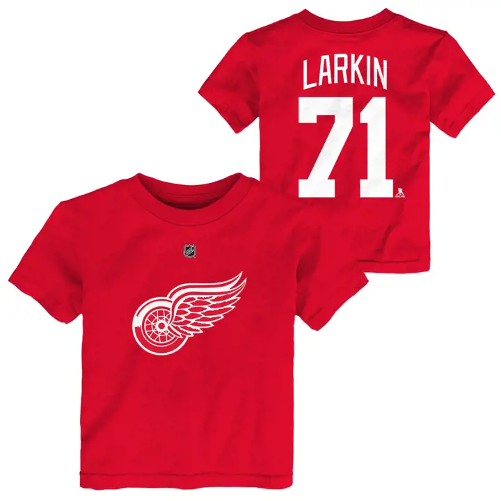 T-shirt Enfant NHL Detroit Red Wings N&N Joueur rouge
