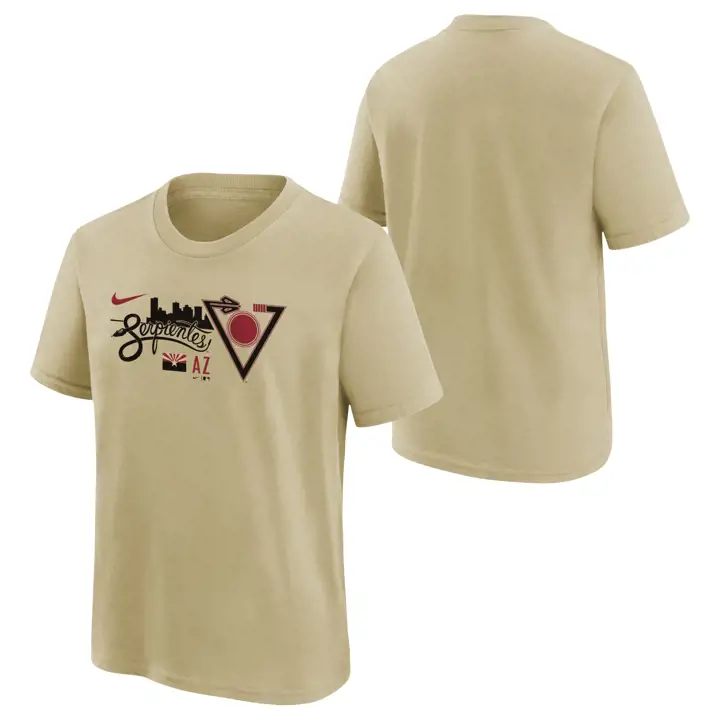 T-shirt MLB Arizona Diamondbacks logo Kids City Connect