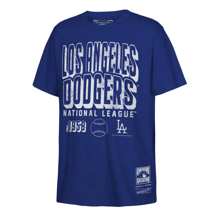 T-shirt Jeune Los Angeles Dodgers MLB M&N Grandstand Play BLEU