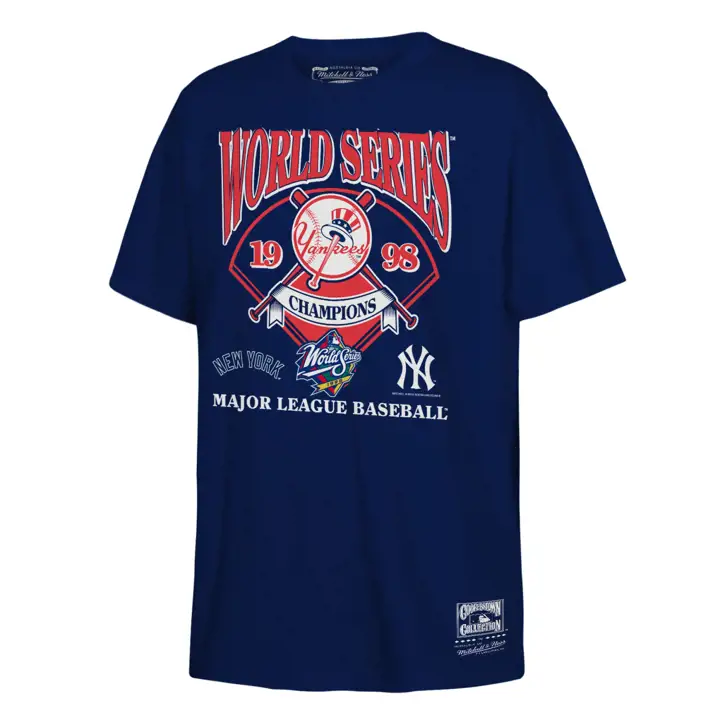 T-shirt marine pour jeunes New York Yankees MLB M&N Series Winners