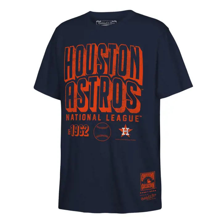 T-shirt Jeune MLB Houston Astros M&N Grandstand Play BLEU MARINE
