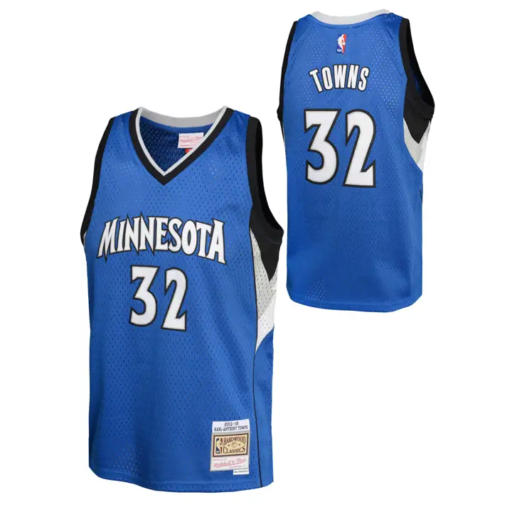 Maillot NBA jeunesse "Hardwood Classic Swingman" des Timberwolves de Karl-Anth