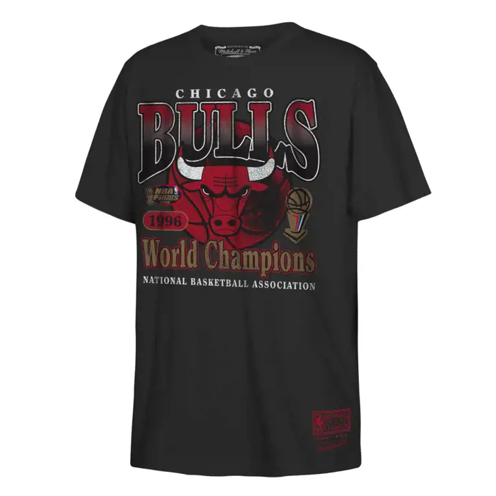 Chicago Bulls NBA Youth M&N Vintage Champs Tee BLK