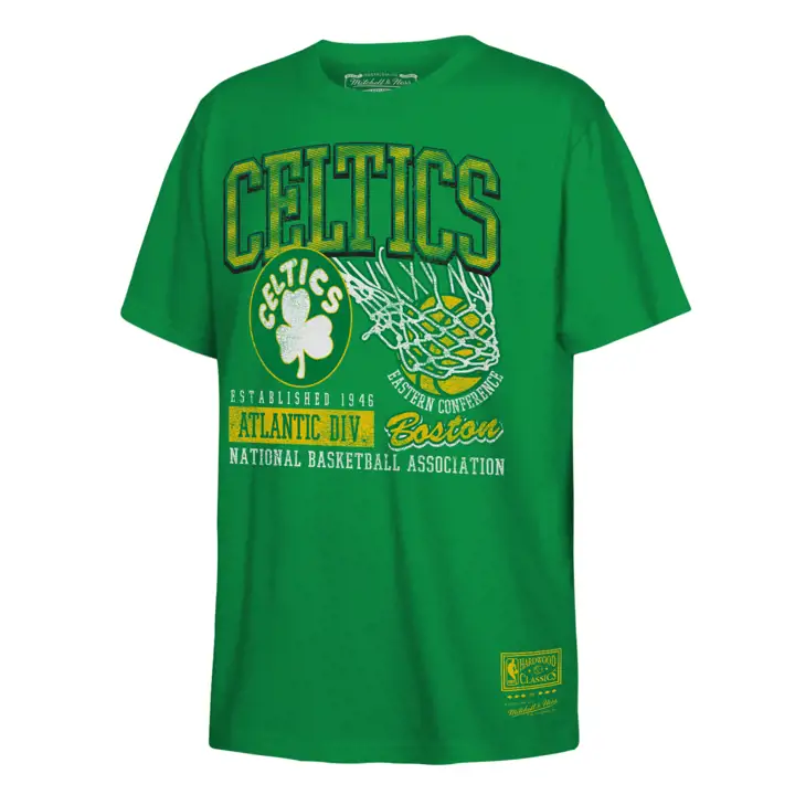 T-shirt Boston Celtics NBA M&N Swoosh Jeunesse VERT