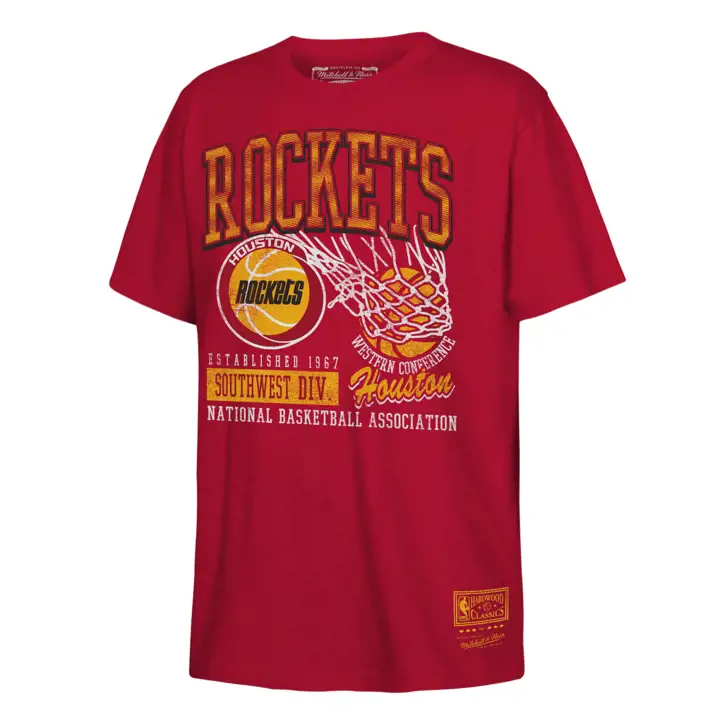 T-shirt Enfant NBA HOUSTON ROCKETS M&N Swoosh ROUGE