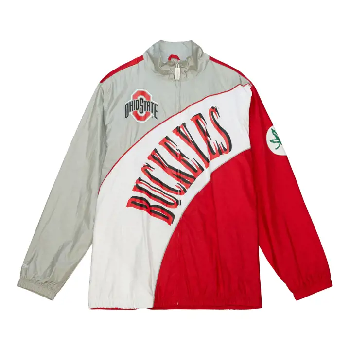 COUPE-VENT DOUBLÉ RÉTRO ARCHÉ OHIO STATE BUCKEYES NCAA AST/