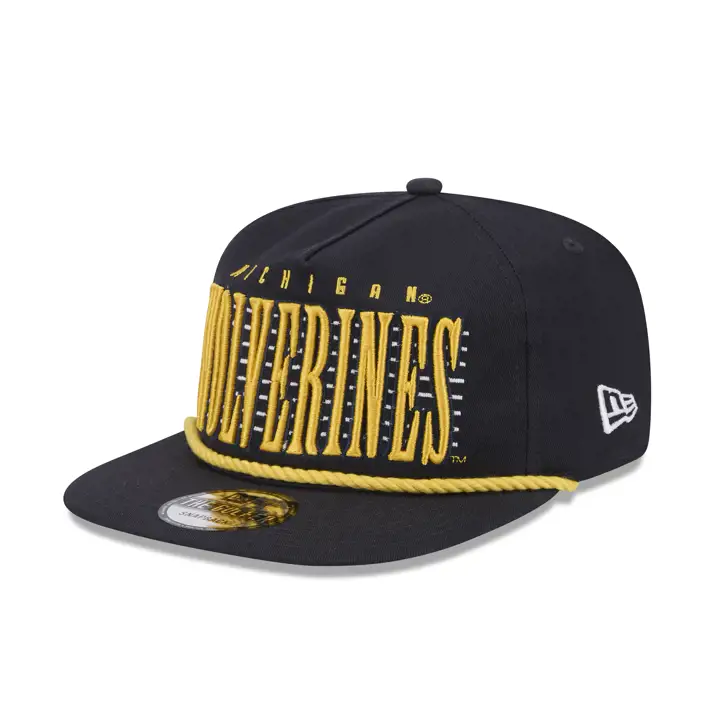 Michigan Wolverines NCAA Golfeur surdimensionné WM Bleu marine