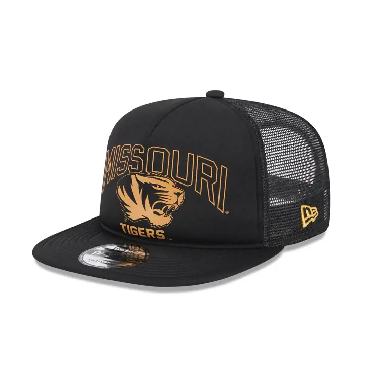 Casquette en mousse et filet NCAA Missouri Tigers 950 Noire