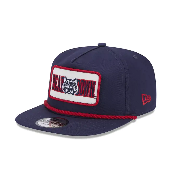 Casquette de golf à cordon Arizona Wildcats NCAA, bleu marine