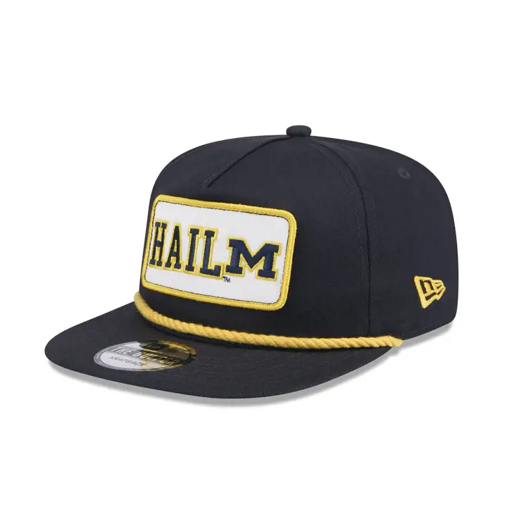 Michigan Wolverines NCAA Écusson Corde Golfeur Marine
