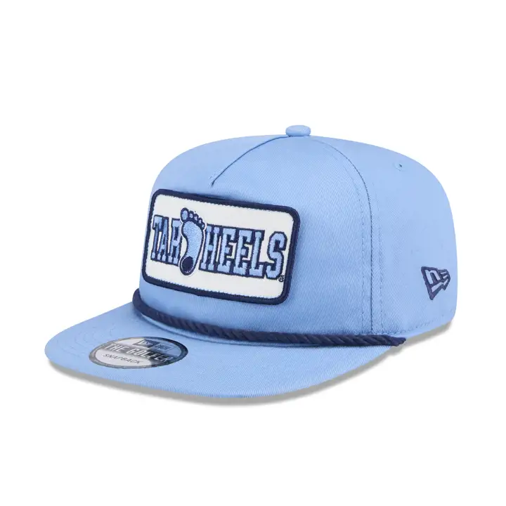 Casquette Tar Heels de la NCAA, motif corde, coloris bleu clair