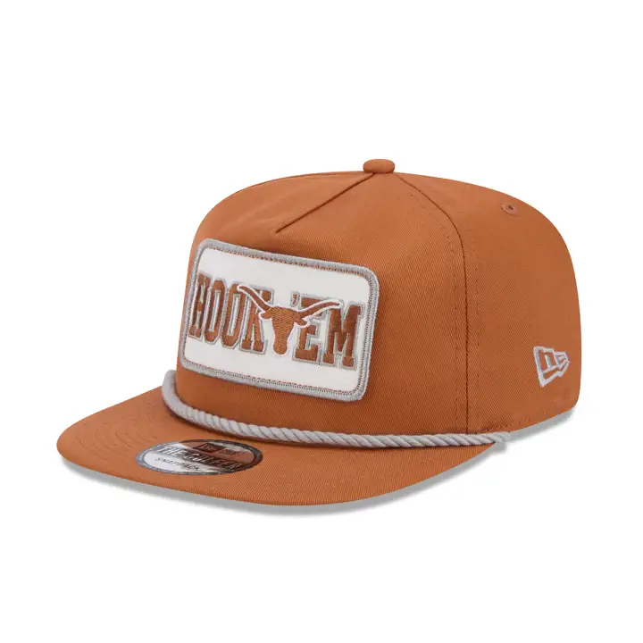 Casquette de golf Texas Longhorns NCAA avec patch et corde ORG