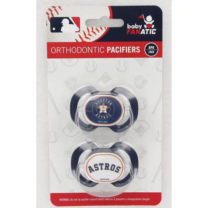Sucettes Houston Astros, paquet de 2 AST