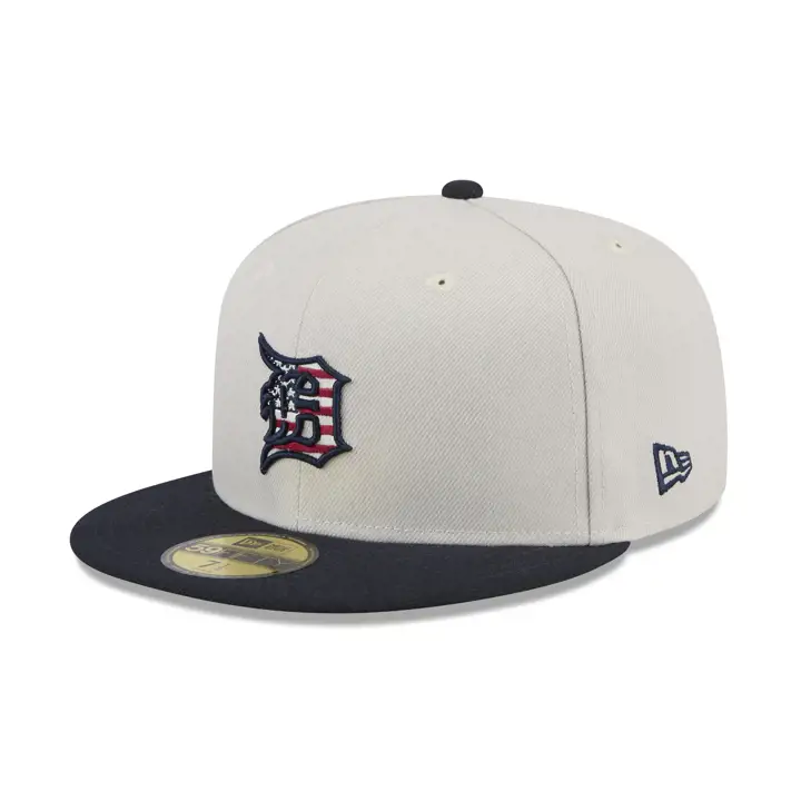 Detroit Tigers MLB 4 juillet 2024 59Fifty Pierre/BLEU MARINE