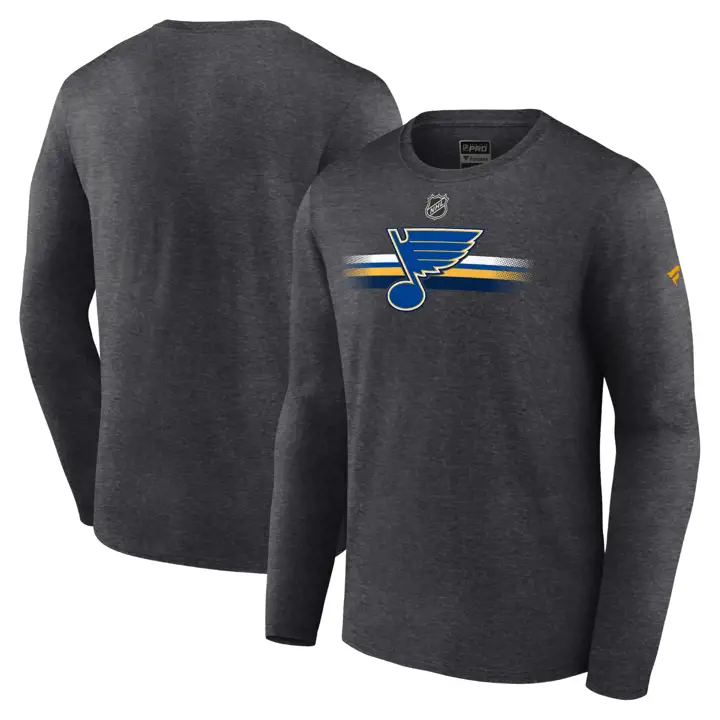 T-shirt à manches longues Authentic Pro Prime LNH St. Louis Blues II anthracite