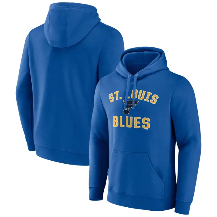 Chandail à capuchon bleu St. Louis Blues LNH Victoire Arch