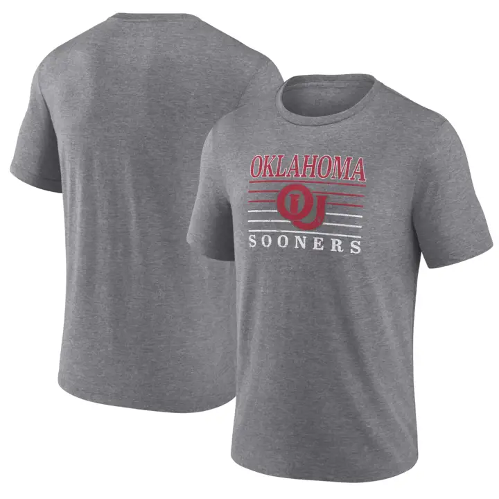 T-SHIRT OKLAHOMA SOONERS NCAA VAULT SS 23 GRIS