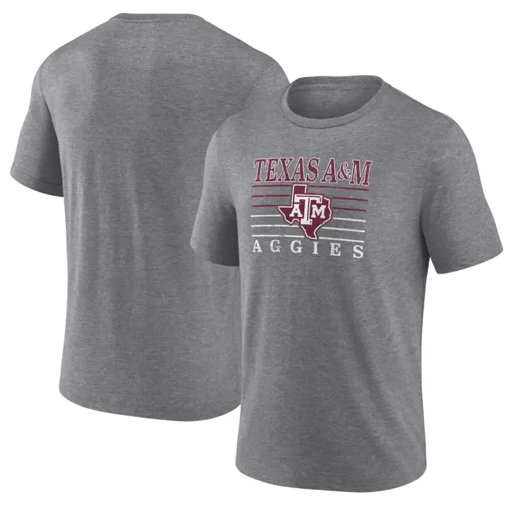 T-SHIRT NCAA VAULT MC TEXAS A&M AGGIES 23 GRIS