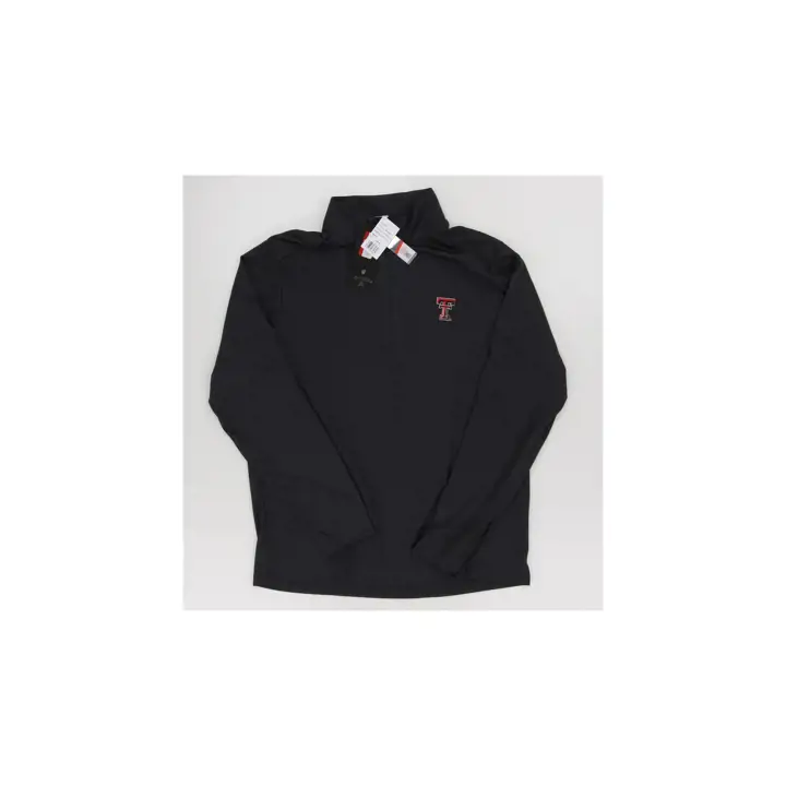 Polaire 1/4 zip NCAA Texas Tech Red Raiders GRIS