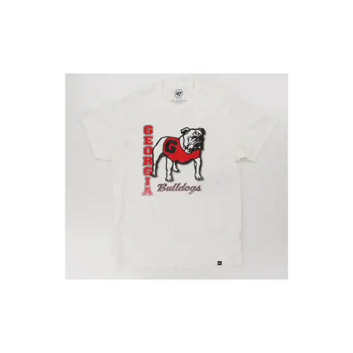 T-shirt blanc Franklin Georgia Bulldogs NCAA (à retirer progressivement)