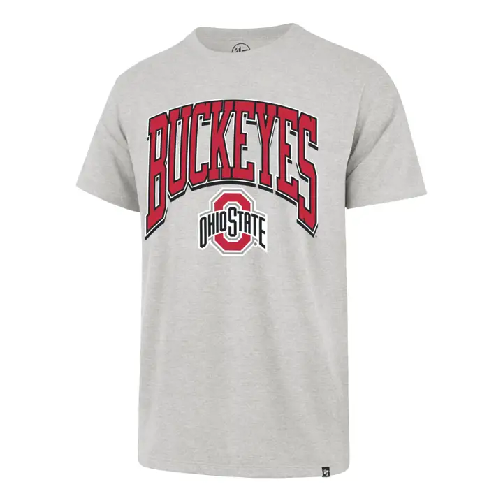 T-shirt NCAA Ohio State Buckeyes Walk Tall Franklin GRIS