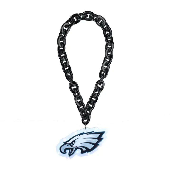 Porte-clés lumineux à gros logo des Eagles de Philadelphie